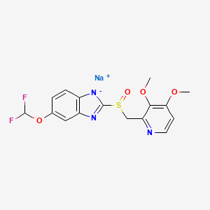 molecular formula C16H14F2N3NaO4S B7829567 CID 6918157 