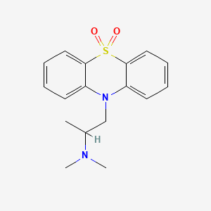 molecular formula C17H20N2O2S B7829574 Dioxopromethazine CAS No. 13582-97-3