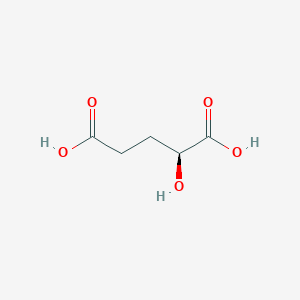 molecular formula C5H8O5 B078296 (2S)-2-羟基戊二酸 CAS No. 13095-48-2