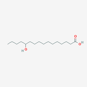 molecular formula C16H32O3 B7829640 12-Hydroxyhexadecanoic acid CAS No. 83646-62-2