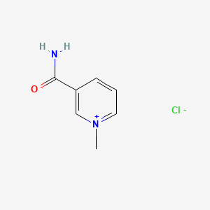 molecular formula C7H9ClN2O B7829671 3-Carbamyl-1-methylpyridinium chloride CAS No. 1063-92-9