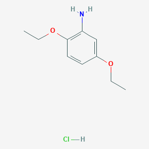 molecular formula C10H16ClNO2 B7829673 2,5-Diethoxyaniline hydrochloride CAS No. 1050208-16-6