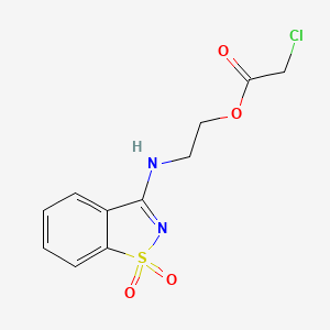 molecular formula C11H11ClN2O4S B7829690 CID 3354942 