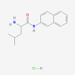 molecular formula C16H21ClN2O B7829711 h-Leu-betana hcl 