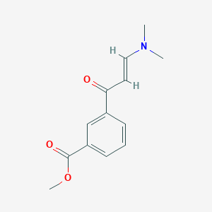 molecular formula C13H15NO3 B7829752 Methyl 3-[(2E)-3-(dimethylamino)prop-2-enoyl]benzoate 
