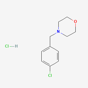 4-[(4-Chlorophenyl)methyl]morpholine hydrochloride