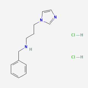 molecular formula C13H19Cl2N3 B7829856 C13H19Cl2N3 