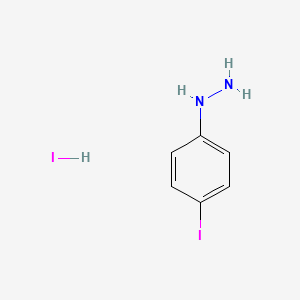 molecular formula C6H8I2N2 B7829869 (4-Iodophenyl)hydrazine hydroiodide 