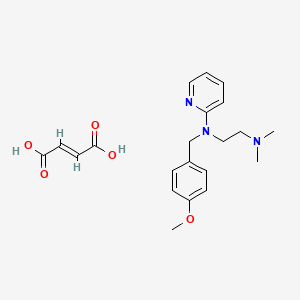 N-[2-(dimethylamino)ethyl]-N-[(4-methoxyphenyl)methyl]pyridin-2-amine; but-2-enedioic acid