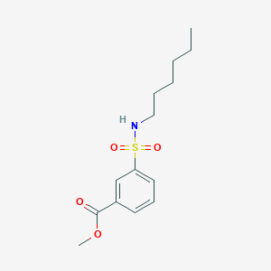 Methyl 3-(hexylsulfamoyl)benzoate