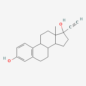 molecular formula C20H24O2 B7830198 17-Ethynylestra-1(10),2,4-triene-3,17-diol 