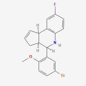 molecular formula C19H17BrFNO B7830261 GPR30 agonist-1 
