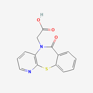 (6-oxopyrido[2,3-b][1,4]benzothiazepin-5(6H)-yl)acetic acid