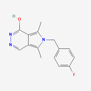 molecular formula C15H14FN3O B7831126 CID 5309339 