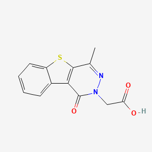 (4-methyl-1-oxo[1]benzothieno[2,3-d]pyridazin-2(1H)-yl)acetic acid