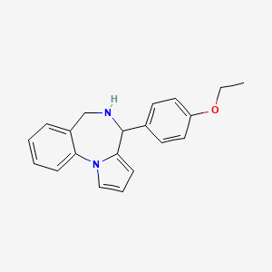4-(4-ethoxyphenyl)-5,6-dihydro-4H-pyrrolo[1,2-a][1,4]benzodiazepine