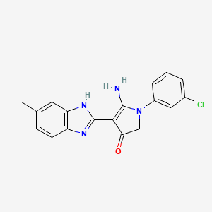 molecular formula C18H15ClN4O B7831840 CID 16957604 