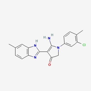 molecular formula C19H17ClN4O B7831843 CID 16957605 