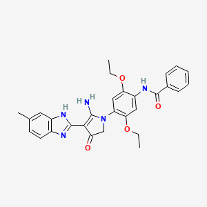 molecular formula C29H29N5O4 B7831845 CID 16876362 