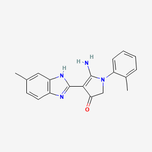 molecular formula C19H18N4O B7831847 CID 16957607 