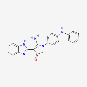 molecular formula C23H19N5O B7831888 CID 16957621 