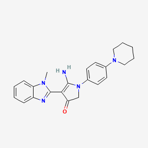 molecular formula C23H25N5O B7831896 CID 16957626 