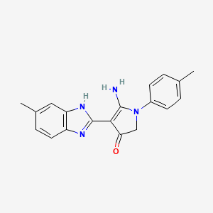 molecular formula C19H18N4O B7831903 CID 16957608 