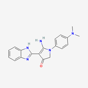 molecular formula C19H19N5O B7831913 CID 16957620 