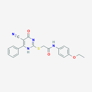 molecular formula C21H18N4O3S B7831990 CID 26819532 