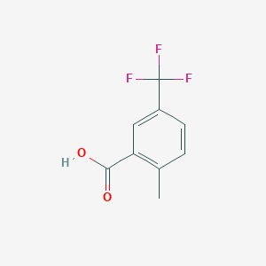 molecular formula C9H7F3O2 B078343 2-甲基-5-(三氟甲基)苯甲酸 CAS No. 13055-63-5