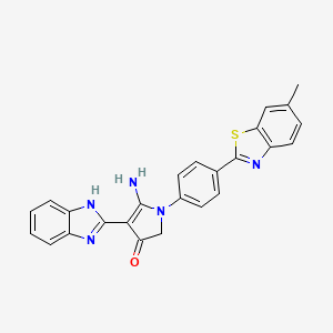molecular formula C25H19N5OS B7834562 CID 20899234 