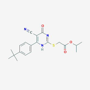 molecular formula C20H23N3O3S B7835055 CID 26834001 