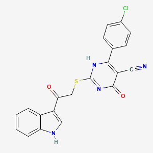 molecular formula C21H13ClN4O2S B7835084 CID 20997691 