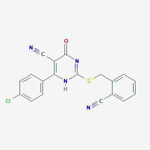 molecular formula C19H11ClN4OS B7835085 CID 38997906 