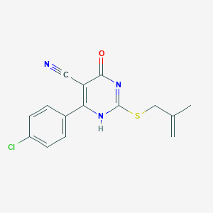 molecular formula C15H12ClN3OS B7835094 CID 20997695 