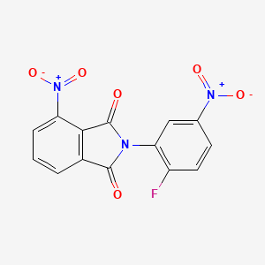2-(2-fluoro-5-nitrophenyl)-4-nitro-1H-isoindole-1,3(2H)-dione
