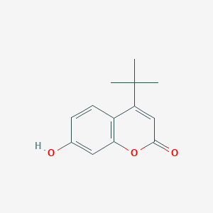 molecular formula C13H14O3 B7835942 4-tert-butyl-7-hydroxy-2H-chromen-2-one 