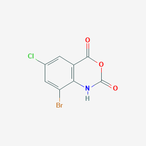 molecular formula C8H3BrClNO3 B7836003 8-Bromo-6-chloro-1H-benzo[d][1,3]oxazine-2,4-dione 