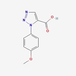 1-(4-methoxyphenyl)-1H-1,2,3-triazole-5-carboxylic acid