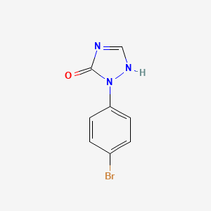 molecular formula C8H6BrN3O B7836059 CID 22103386 