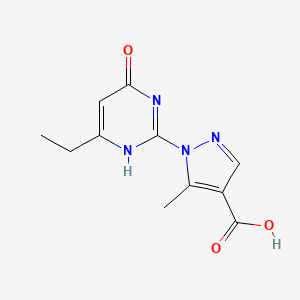 molecular formula C11H12N4O3 B7836066 CID 33677691 