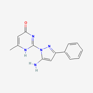 molecular formula C14H13N5O B7836080 CID 33677604 