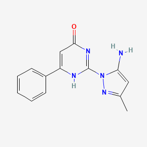 molecular formula C14H13N5O B7836081 CID 33677671 