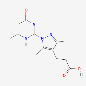 molecular formula C13H16N4O3 B7836097 CID 33677610 