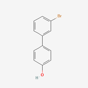 molecular formula C12H9BrO B7836147 3-溴-4'-羟基联苯 CAS No. 70066-67-0