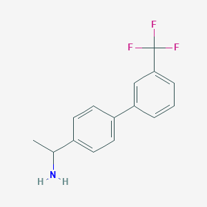 1-(3'-(Trifluoromethyl)-[1,1'-biphenyl]-4-yl)ethanamine