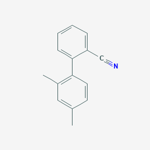molecular formula C15H13N B7836205 2',4'-Dimethylbiphenyl-2-carbonitrile 
