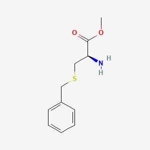 molecular formula C11H15NO2S B7836222 S-苄基-(L)-半胱氨酸甲酯 