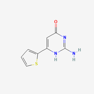 molecular formula C8H7N3OS B7836419 CID 22324308 