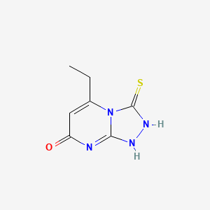 molecular formula C7H8N4OS B7836424 CID 33676522 